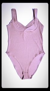 NWT H&M Tan Bodysuit, Sz M